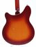 Feb 1992 Rickenbacker 360/12 , Fireglo: Body - Rear