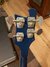 Rickenbacker 4001/4 , Azureglo: Headstock - Rear