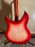 Dec 2000 Rickenbacker 330/6 , Fireglo: Body - Rear