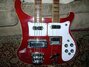 Rickenbacker 4080/46 Doubleneck, Burgundy: Body - Front