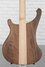 Feb 2022 Rickenbacker 4003/4 AC Al Cisneros model, Natural Walnut: Body - Rear