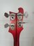 Rickenbacker 4001/4 Mod, Fireglo: Headstock - Rear