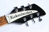 Rickenbacker 360/6 , Jetglo: Headstock