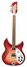 Rickenbacker 330/6 , Fireglo: Full Instrument - Front