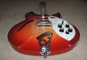 Rickenbacker 330/6 , Fireglo: Close up - Free2