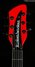 Rickenbacker 330/6 BH BT, Alarm Red: Headstock