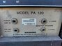 Rickenbacker PA-120/amp Head Only (amp), Black: Close up - Free