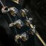 Rickenbacker 620/6 Mod, Jetglo: Headstock - Rear
