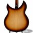 Jan 2014 Rickenbacker 330/6 , MonteBrown: Body - Rear