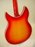 Mar 2022 Rickenbacker 4005/4 XC 90th Anniversary, Amber Fireglo: Body - Rear