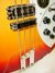Rickenbacker 4005/4 XC 90th Anniversary, Amber Fireglo: Close up - Free