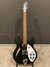 Rickenbacker 330/6 , Matte Black: Full Instrument - Front