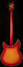 Rickenbacker 4005/4 XC 90th Anniversary, Amber Fireglo: Full Instrument - Rear