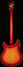 Rickenbacker 4005/4 XC 90th Anniversary, Amber Fireglo: Full Instrument - Rear