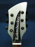 Rickenbacker 610/6 BH BT, Silver: Headstock