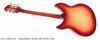 Rickenbacker 330/6 , Fireglo: Full Instrument - Front