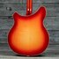 Aug 2016 Rickenbacker 360/6 Mod, Fireglo: Body - Rear