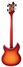 Rickenbacker 4005/4 XC 90th Anniversary, Amber Fireglo: Full Instrument - Rear