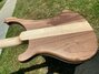 Jan 2022 Rickenbacker 4003/4 , Natural Walnut: Body - Rear