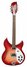 Rickenbacker 330/12 , Fireglo: Full Instrument - Front