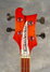 Rickenbacker 4001/4 , Fireglo: Headstock