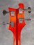 Rickenbacker 4001/4 , Fireglo: Headstock - Rear