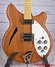 Rickenbacker 360/6 , Natural Walnut: Body - Front