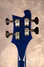 Rickenbacker 4001/4 , Azureglo: Headstock - Rear