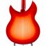 Apr 2022 Rickenbacker 330/6 , Fireglo: Body - Rear