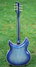 Rickenbacker 381/6 V69, Blueburst: Full Instrument - Rear