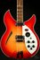 Rickenbacker 4005/4 XC 90th Anniversary, Amber Fireglo: Body - Front