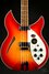 Rickenbacker 4005/4 XC 90th Anniversary, Amber Fireglo: Body - Front