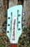 Feb 2006 Rickenbacker 381/12 V69, Blue Boy: Headstock