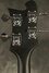 Rickenbacker 4003/4 , Matte Black: Headstock - Rear