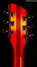 Rickenbacker 330/6 , Fireglo: Headstock - Rear