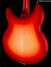 Rickenbacker 330/6 , Fireglo: Body - Rear