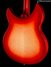 Rickenbacker 330/6 , Fireglo: Body - Rear