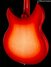 Rickenbacker 330/6 , Fireglo: Body - Rear