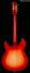 Rickenbacker 330/6 , Fireglo: Full Instrument - Rear