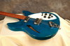 Rickenbacker 330/6 , Trans Blue: Close up - Free