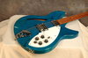 Rickenbacker 330/6 , Trans Blue: Close up - Free2