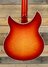 Rickenbacker 4005/4 XC 90th Anniversary, Amber Fireglo: Body - Rear