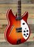 Rickenbacker 4005/4 XC 90th Anniversary, Amber Fireglo: Close up - Free2