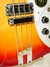 Rickenbacker 4005/4 XC 90th Anniversary, Amber Fireglo: Close up - Free