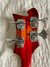 Rickenbacker 4005/4 XC 90th Anniversary, Amber Fireglo: Headstock - Rear