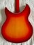 Rickenbacker 4005/4 XC 90th Anniversary, Amber Fireglo: Body - Rear