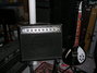Rickenbacker TR25/amp , Black: Full Instrument - Front