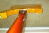 Rickenbacker 450/12 Mod, Fireglo: Neck - Rear