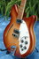 Rickenbacker 360/6 , Walnut: Close up - Free