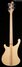 Rickenbacker 4003/4 CB Checkered Binding, Satin Mapleglo: Full Instrument - Rear